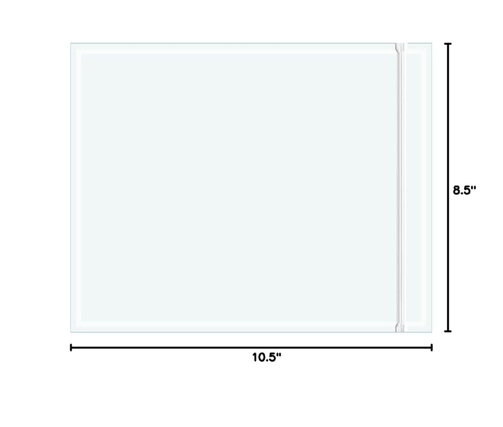 Side Loading Packing List Envelopes 8.5" x 10", 1000-Pack