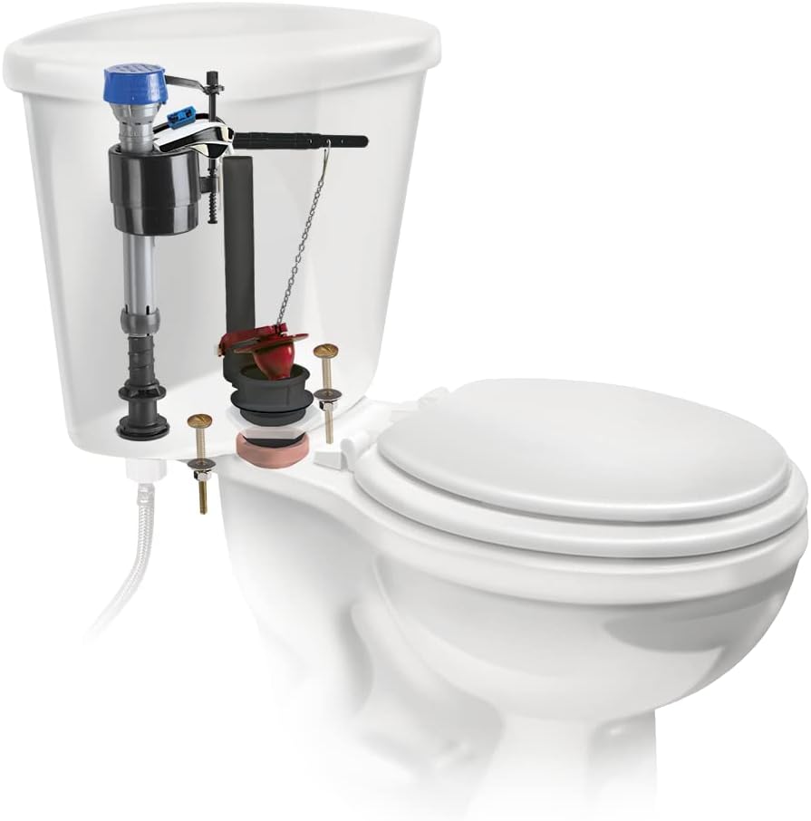 PerforMAX Universal Toilet Repair Kit, 2-Inch Valve