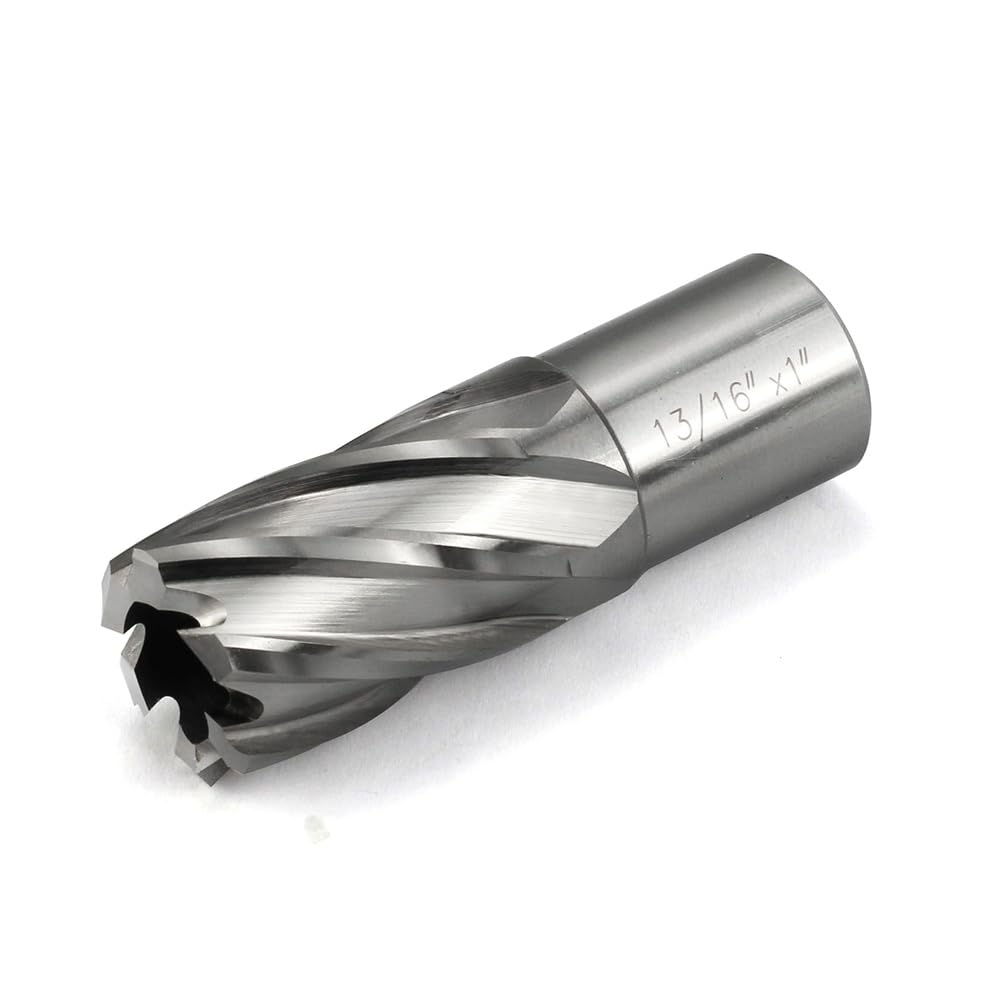 Annular Cutter JESTUOUS 13/16 Inch Cutting Diameter 3/4 Weldon Shank