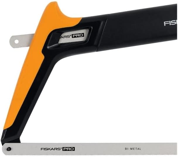 Fiskars Pro TrueTension Hacksaw, Blade-Tensioning Metal Cutting Saw