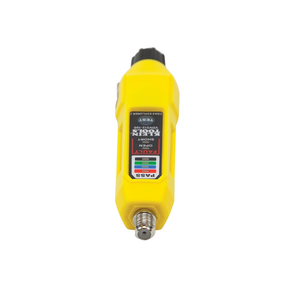 Klein Tools VDV512-100 Coax Explorer 2 Tester and Red Remote Cable Tester