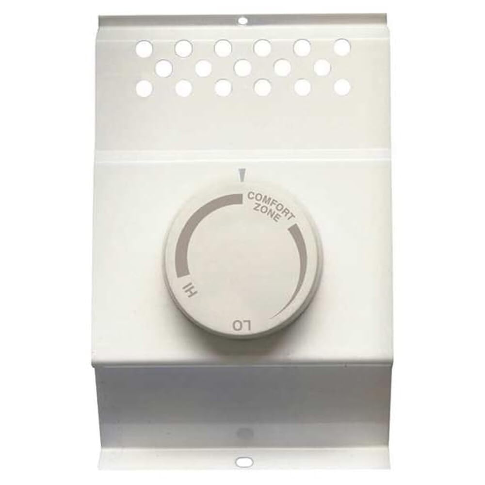 Single Pole Built-In Thermostat Kit for Electric Baseboard Heaters (Model: BTF1W), 22 Amp, White