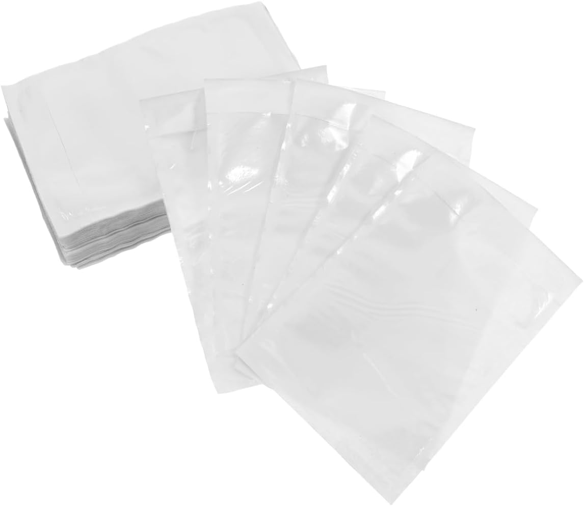 100pcs Clear Self-adhesive Packing List Envelopes Transparent Shipping Pouches for Documents and Invoices Cpe