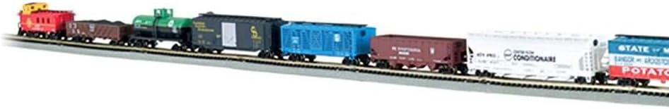 Trains Empire Builder Ready to Run 68 Piece Electric Train N Scale