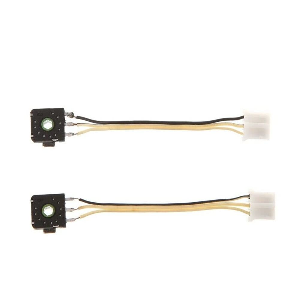 TECKEEN 2Pcs Encoder, Mouse Wheel Encoder Replacement for Naga 2014 for Mamba 5G/V2 Mouse