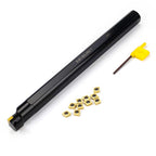 OSCARBIDE 1"x12" Indexable Boring Bar S16T-SCLCR3 Right-Hand 10 Inserts