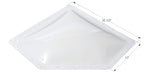 RV Skylight - NSL2814W - White