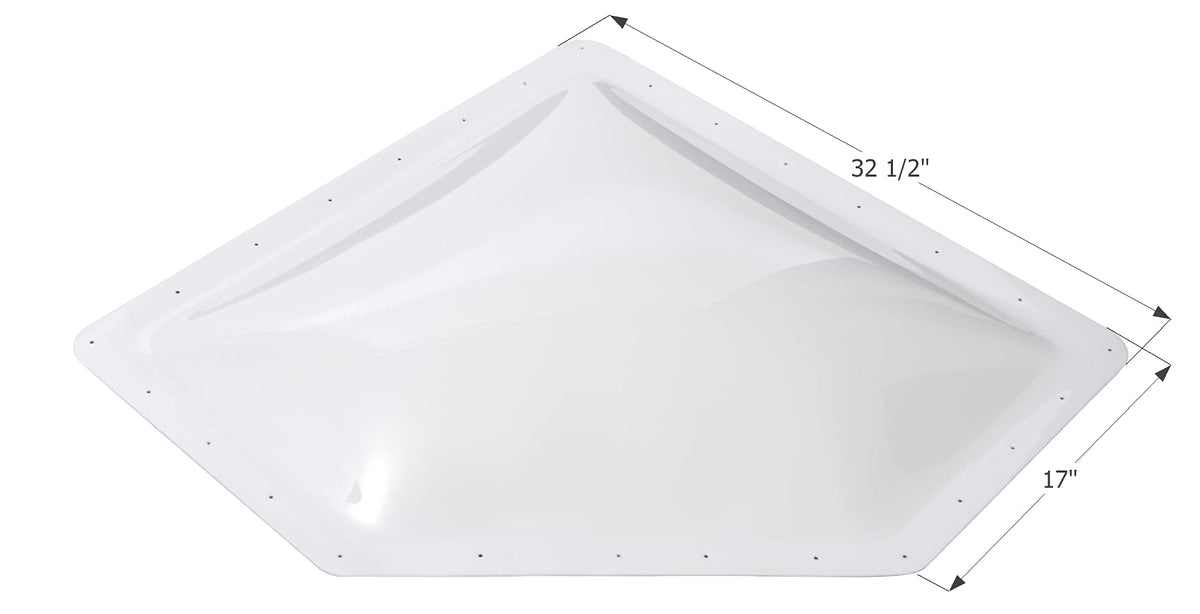 RV Skylight - NSL2814W - White