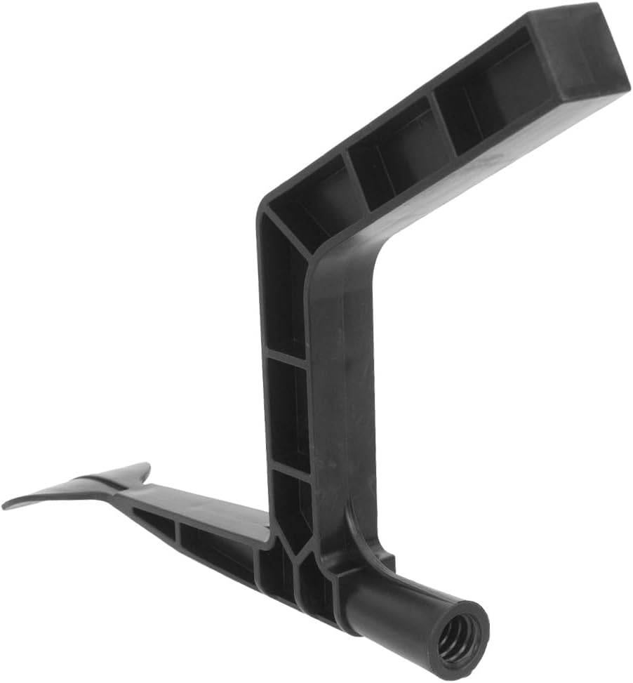Gutter Cleaning Tool with Threaded Design to Attach to Standard Poles, Gutter Cleaning Spoon and Scoop with Hook to