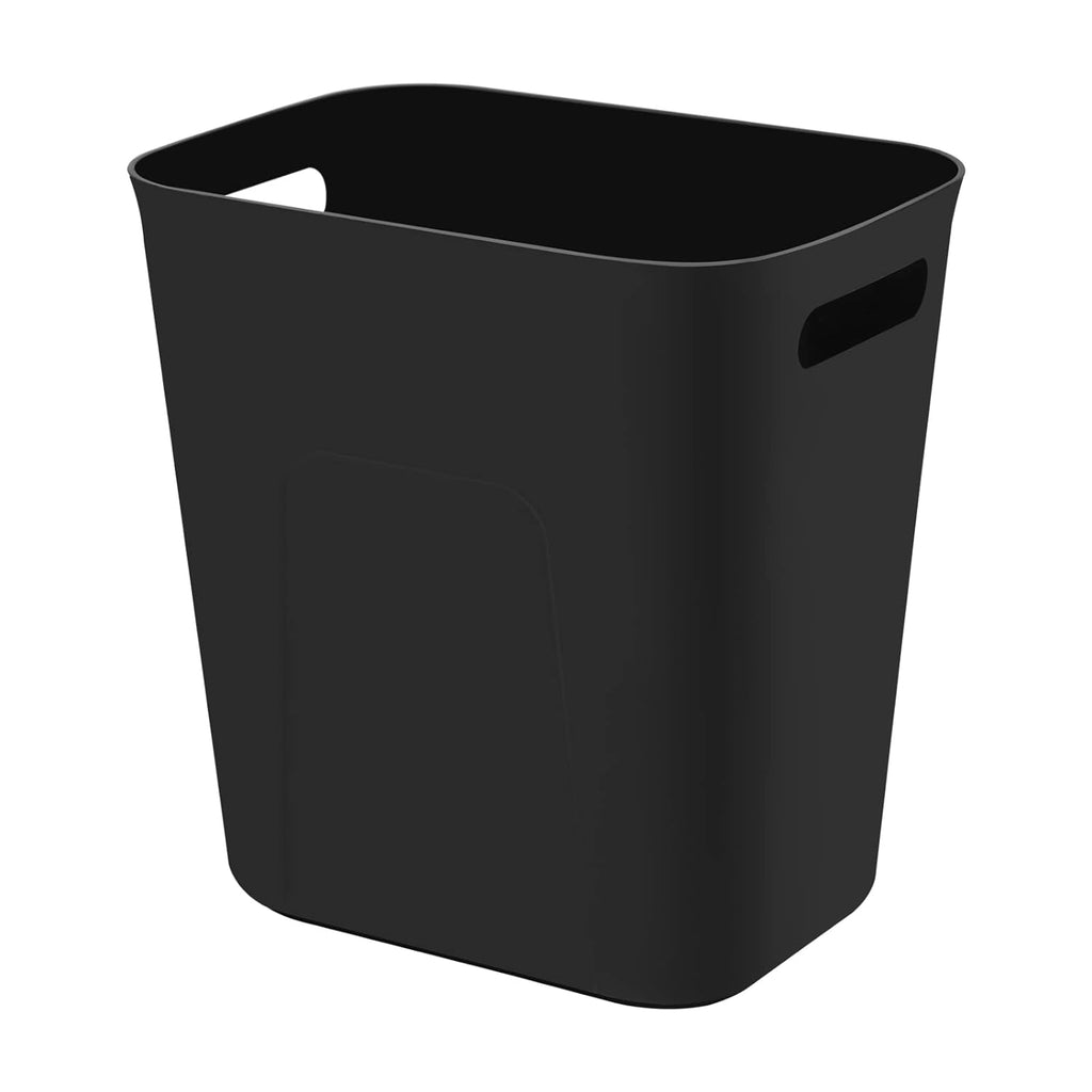 Plastic Small Trash Can Wastebasket, Garbage Container Basket for Bathrooms, Laundry Room, Kitchens, Offices, Kids