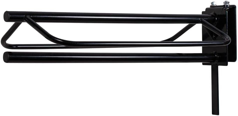Saddle Rack with Pad Bar for Horse Enthusiast | Heavy-Duty Saddle Rack Wall Mount | Western & English Saddle Rack |