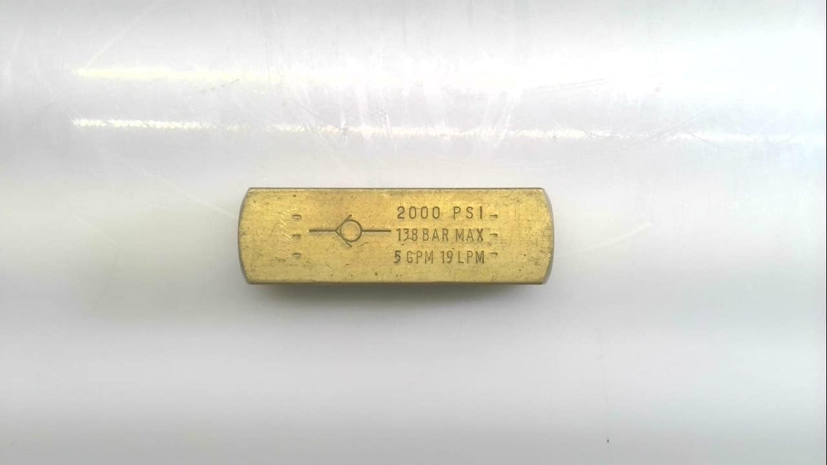 Parker C400b-Parker C400b-10Mk, Check Valve C400b-10Mk