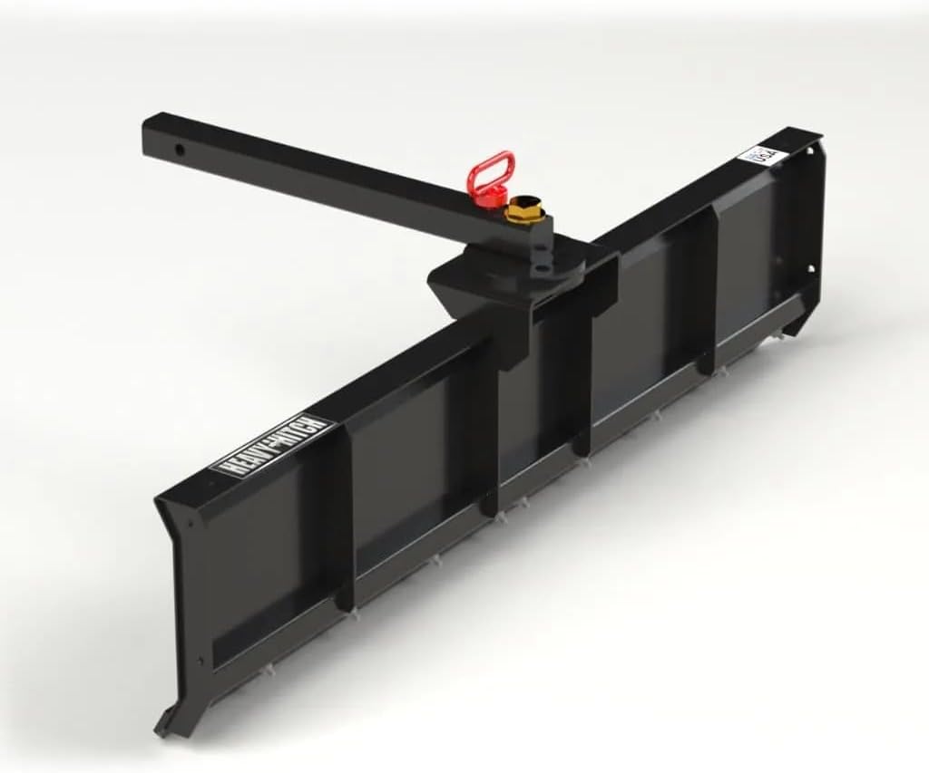 Back Plow Blade for Sub-Compact Tractors with 54" Snow Plow Blade - Heavy Duty - Black - Made in The USA