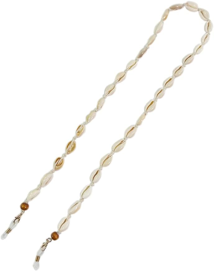 Shell Eyeglass Chain sunglasses Holder Chain Women’s sunglasses strap eyewear Reading glass Necklace Lanyard