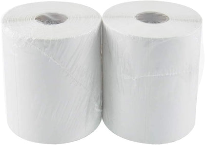 4"x 6" Direct Thermal Labels White Perforated Shipping Label, 250 Labels per Roll, 2 Rolls | 2 rolls, 250 Labels per