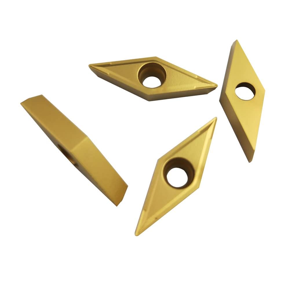 Indexable Carbide Turning Tool Insert - 5/8" Turning Holder Boring bar SVJCR1616H16 S16Q-SVXCR16 Metal Lathe Cutting with VCMT331 VCMT160404 Cutter Blade