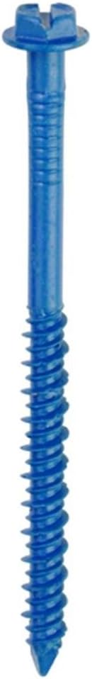 Tapcon Hex Washer Head Concrete Anchors (1/4" X 5" (100 Screws with BIT))