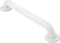 Glacier White Bathroom Safety 18-Inch Shower Grab Bar with Concealed Screws for Handicapped or Elderly, R8718W