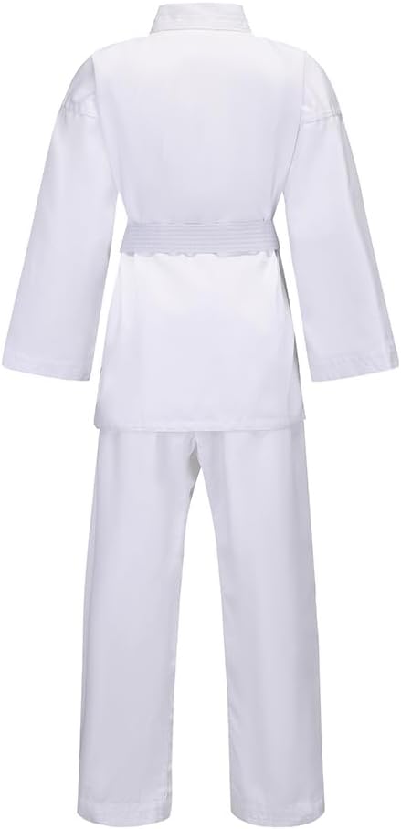 Karate Gi for Kids Students Martial Arts Training Uniform with Belt for Judo and Karate Taekwondo Jiu Jitsu