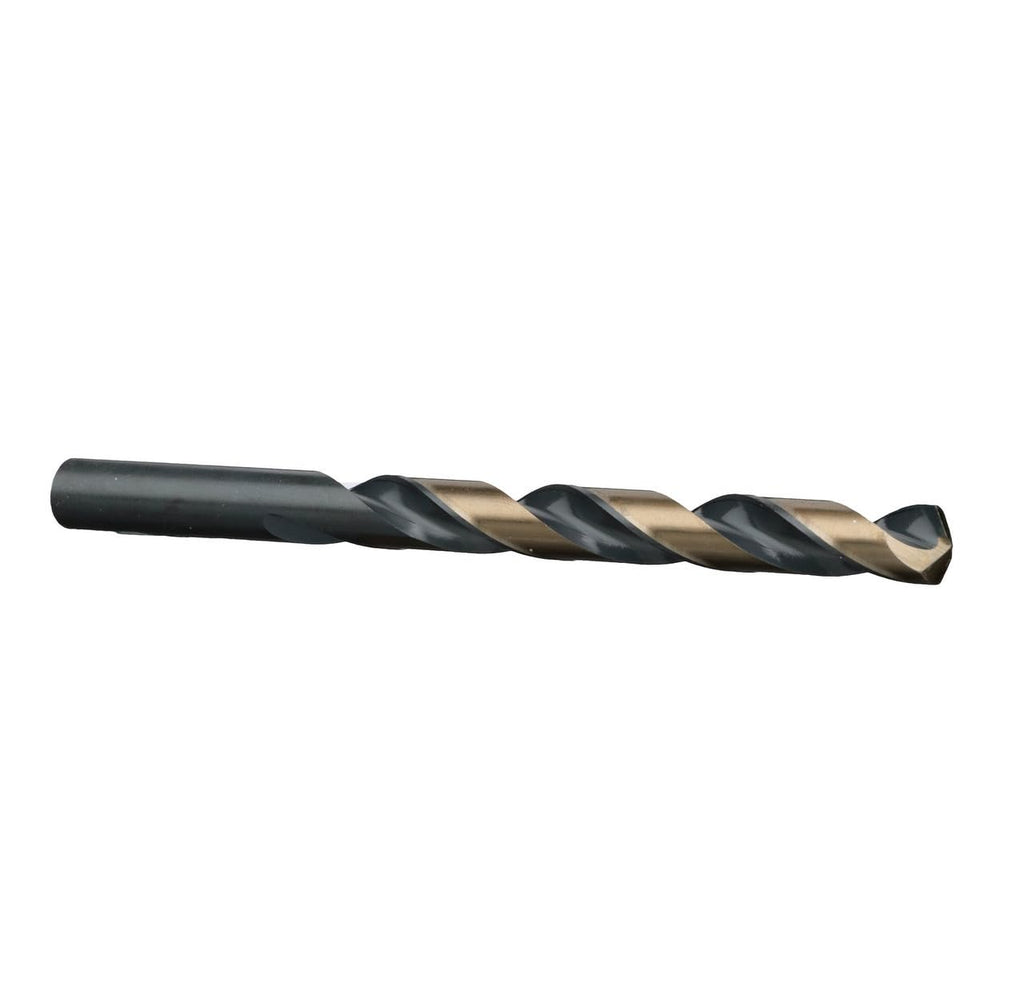 Drill America POUKFD3 3 Piece HSS KFD Jobber Drill Bit Sample Pack Small, Sizes 1/8"-1/4", Split Point, black/Gold