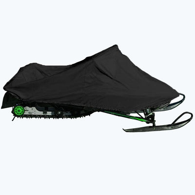 200 Denier Storage Snowmobile Cover Compatible for the 2003-2006 Arctic Cat Model F7 FIRECAT EFI Snowmachine Sled. All Black.