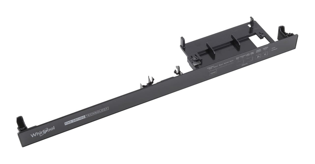 Whirlpool W11613564 Genuine OEM Dishwasher Control Panel Replacement Part - Replaces W11589973