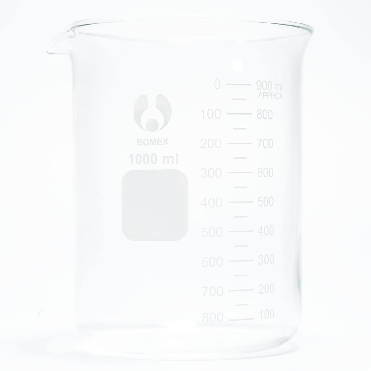 Scientific 1000ml 3.3 Borosilicate Glass Graduated Beaker