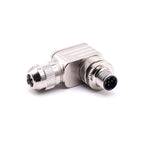 Elecbee Profibus M12 Field Wireable Connector Assembly Cable Plug Shiled (5 Pin Male A-Code Right Angle)