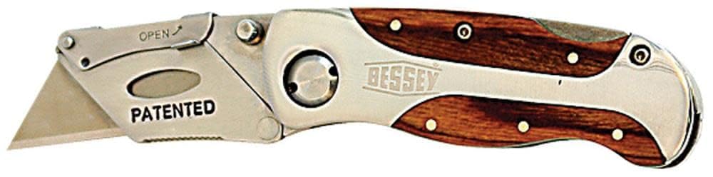 D-BKWH Quick-Change Folding Utility Knife - Wood Grain Handle, One Color
