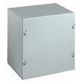 Wiegmann Captive Screws Electrical Enclosures, 8 in H, 4 in D, 8 in W, 1, Steel SC080804NK - 1 Each