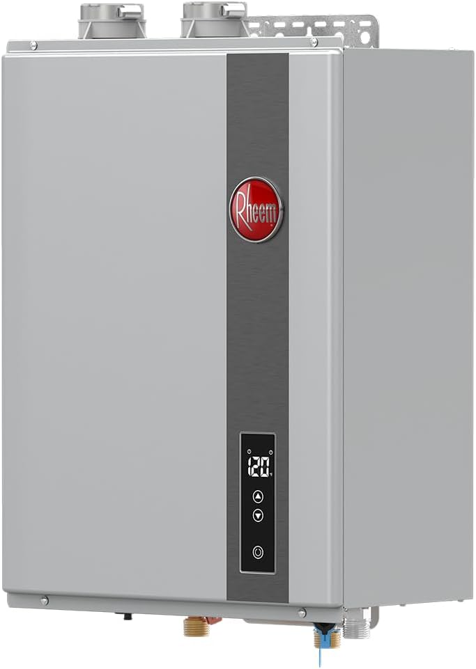 RTGH Series 9.5 GPM Liquid Propane Tankless Water Heater Indoor | 199,900 BTUs Super High Efficiency On Demand