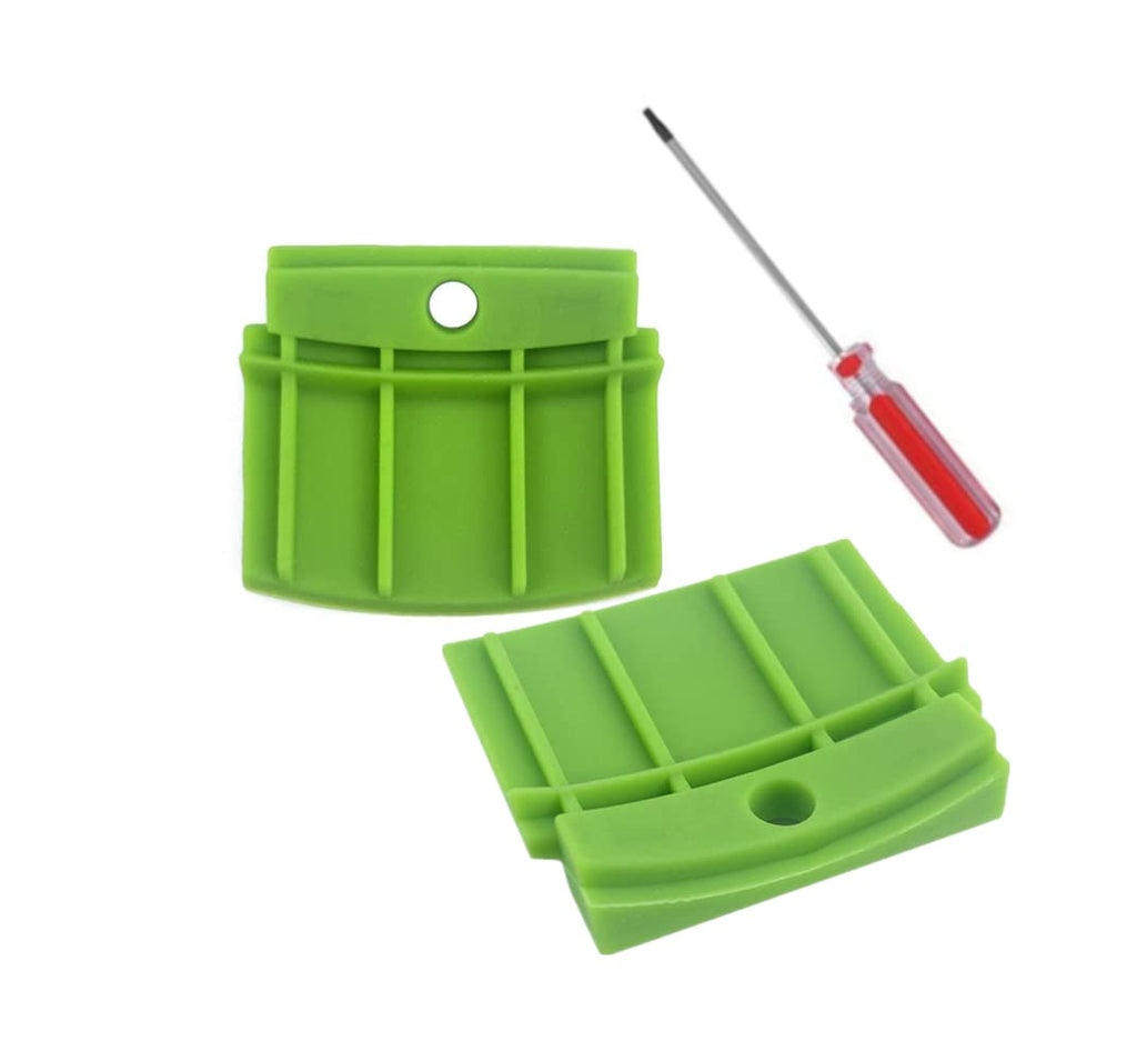 100% NEW! Dust Bin Box Replacement Compatible for IRobot Roomba e/i Series i7 i7+ e5 e6 Parts Replacement (2 Pack Green Evac Baffle)