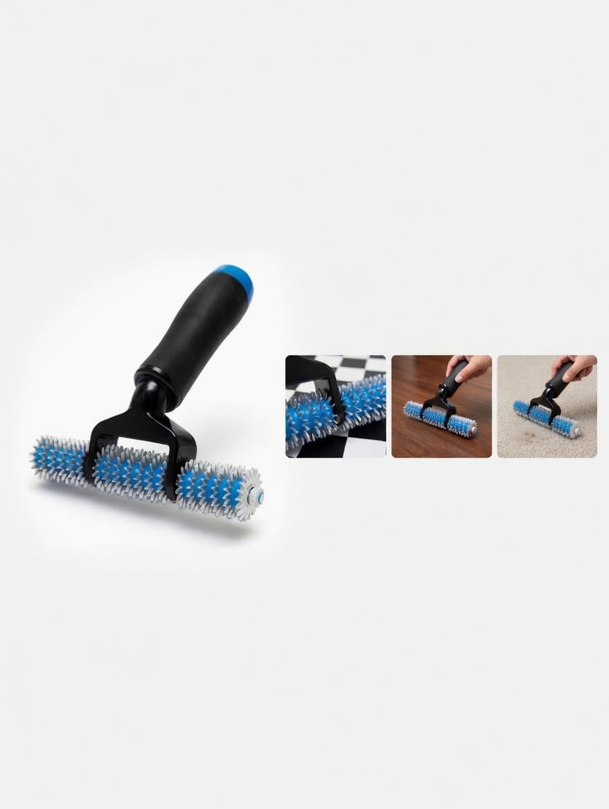 Carpet Seam Roller 6.25 Inch Wide, 19 Star Wheel Teeth - ZY494