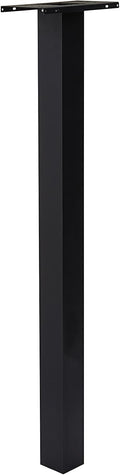 Brighton Aluminum Mailbox Post, Black | Heavy-duty post with weather-resistant outdoor build and a rust-resistant