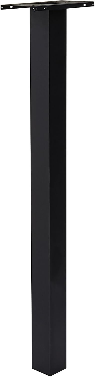 Brighton Aluminum Mailbox Post, Black | Heavy-duty post with weather-resistant outdoor build and a rust-resistant
