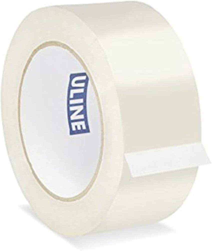 Industrial Shipping & Packing Tape 2" x 110 Yards 2.0 Mil - Clear (1 Roll)