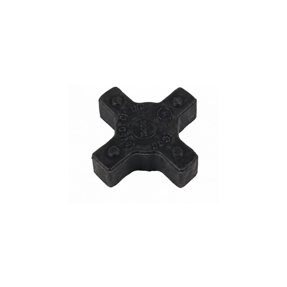 ELJ Parts Lovejoy L070 Rubber Spider Insert, Jaw Coupling Element, Black