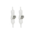 BBTUS 2Pcs 1/8" Plastic Hose Barb insert Quick Connector Disconnect Fitting