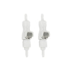 BBTUS 2Pcs 1/8" Plastic Hose Barb insert Quick Connector Disconnect Fitting