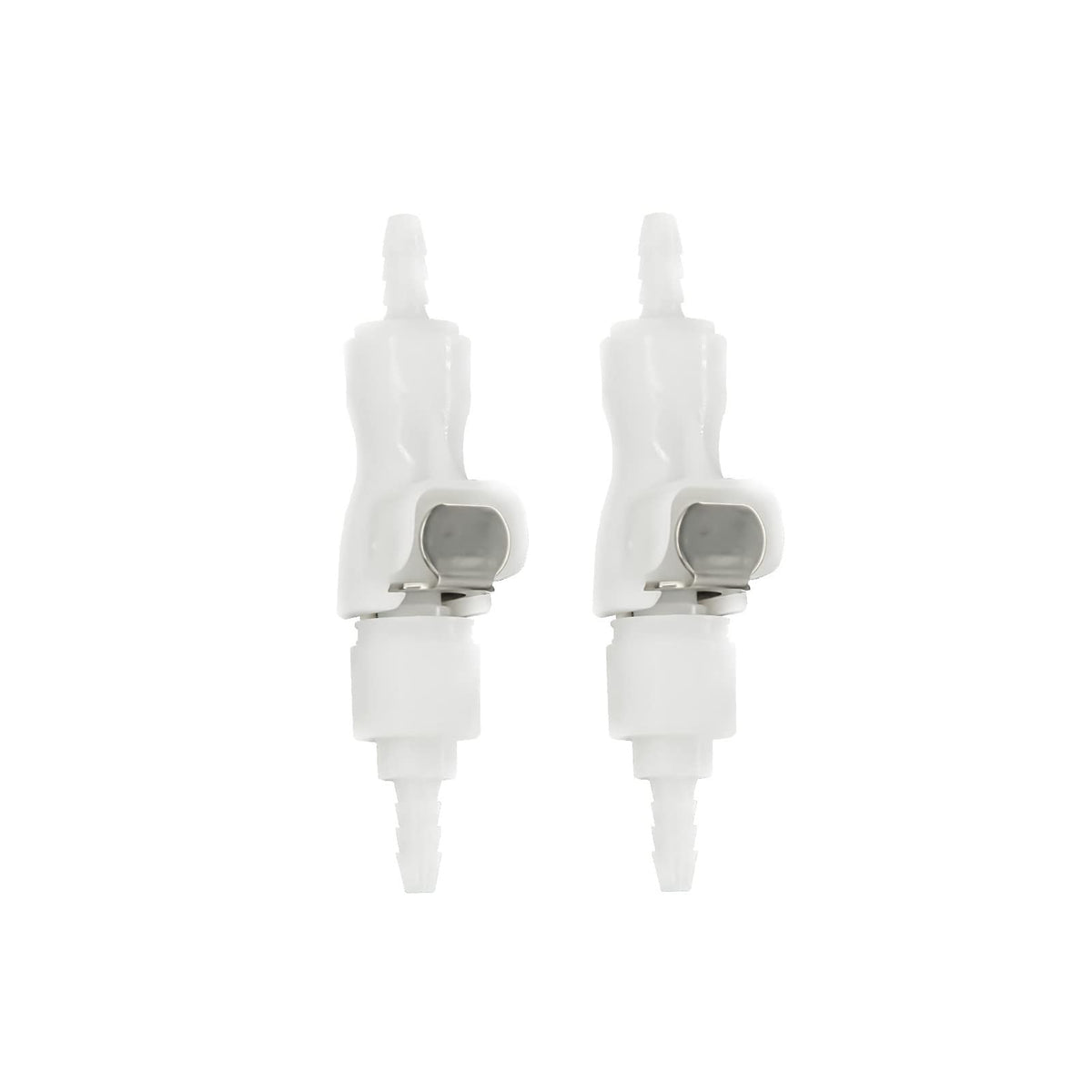 BBTUS 2Pcs 1/8" Plastic Hose Barb insert Quick Connector Disconnect Fitting