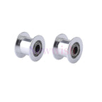 Newwish GT2 Idler Pulley 20 Toothless Bore 5mm Width 10mm GT2 Idler 20T for 3D Printer 9mm/10mm Width GT2 Timing Belt.(10pcs)