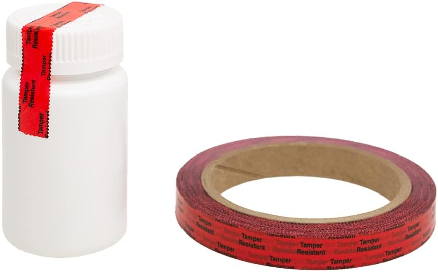 Tamper Evident Security Tape Roll, 72 Yards Length