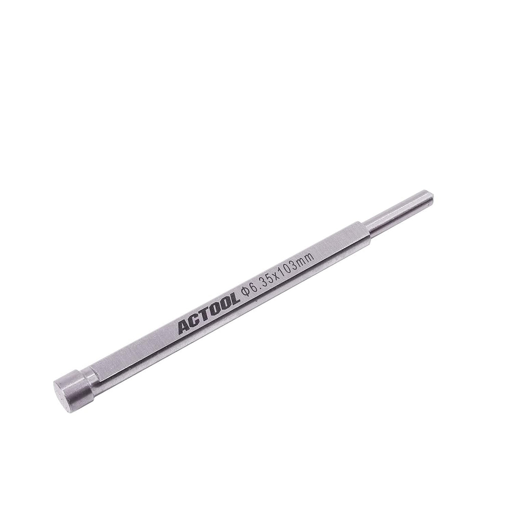 Pilot Pin 6.35x103mm for 2'' Cutting Depth HSS Annular Cutter with 3/4'' Weldon Shank