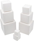 Nesting Gift Boxes Prank Gift Box Surprise Birthday Box White Small Square Paper Boxes Box Inside A Box Gift Set Gift