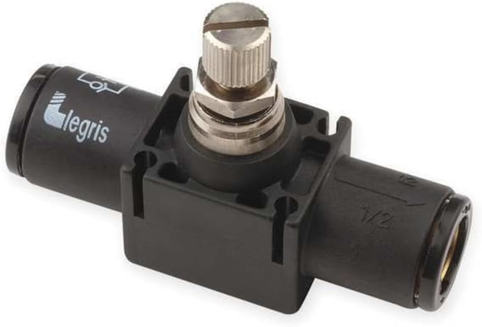 Legris Flow Control Valve, Screwdriver, 145 psi 7770 10 00-1 Each
