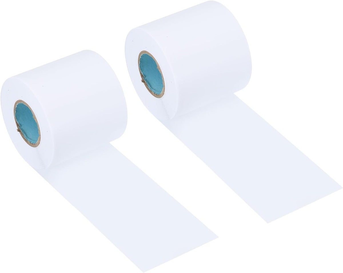 2.4" x36.1ft Pipe Wrapping Tape 2 Pack PVC Duct Tape Pipes,White