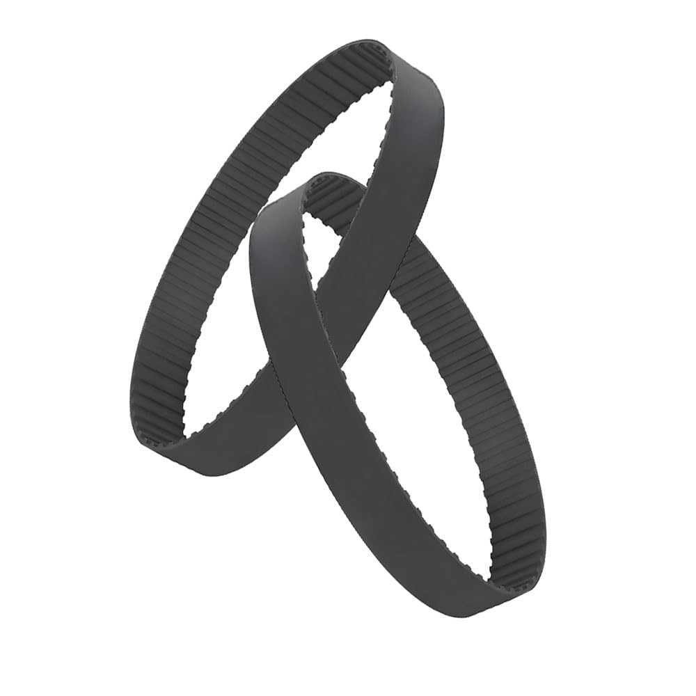 5-Pack MXL Timing Belt, 15mm Width 82MXL, Rubber Synchronous Drive Belt for 3D Printers, Robotics, Medical Equipment & CNC Machinery