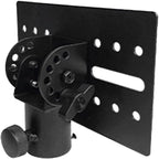 Rotatable 35mm Metal Mount Tripod Pole DJ Speaker Stand Adapter Top Cap Rotatable DJ Speaker Stand Adapter Top Cap