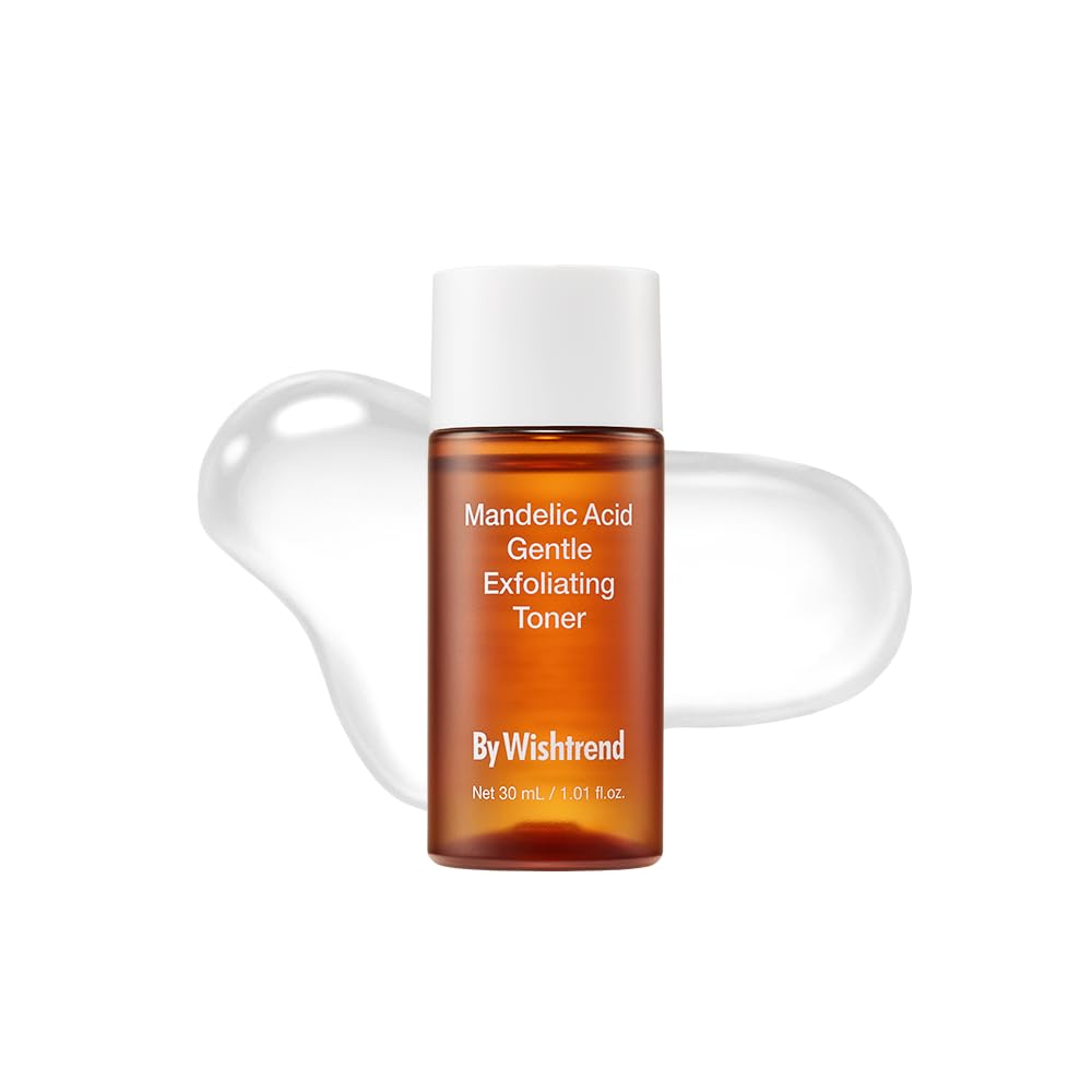 Mandelic Acid 5% AHA Korean Exfoliating Toner, 1 Fl Oz