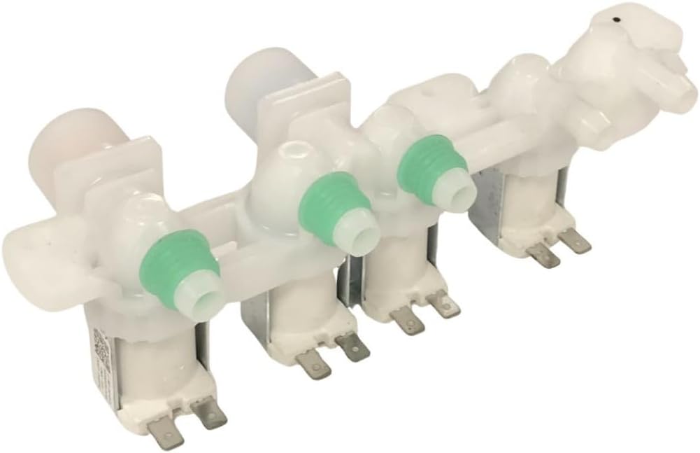 Washing Machine Hot And Cold Inlet Valve Compatible with Samsung Model Numbers WA55A7300AE, WA55A7300AE/US, WA55A7300AV
